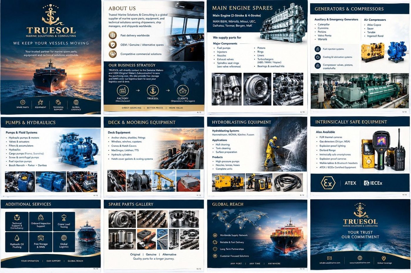 TRUESOL brochure pages