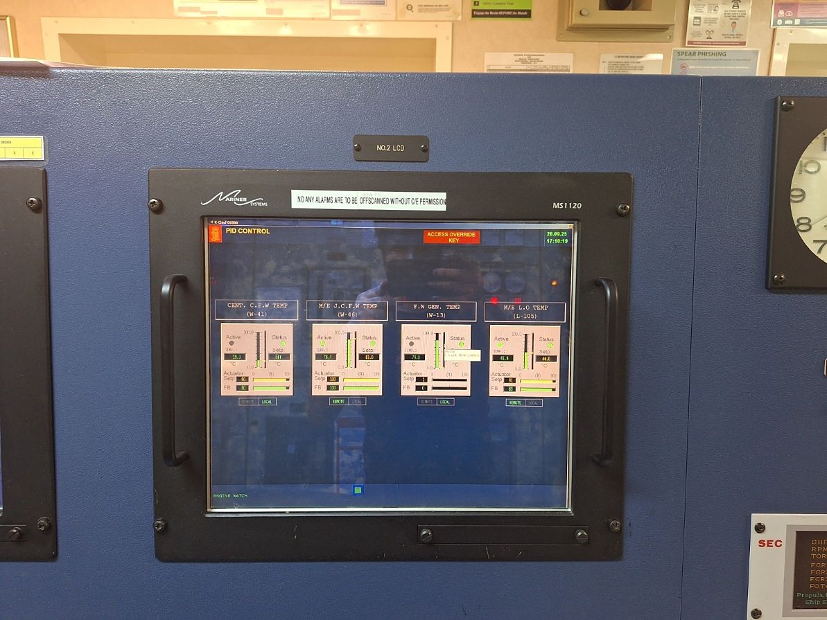 ME Alarm Monitoring System & DeadMan Control Panel