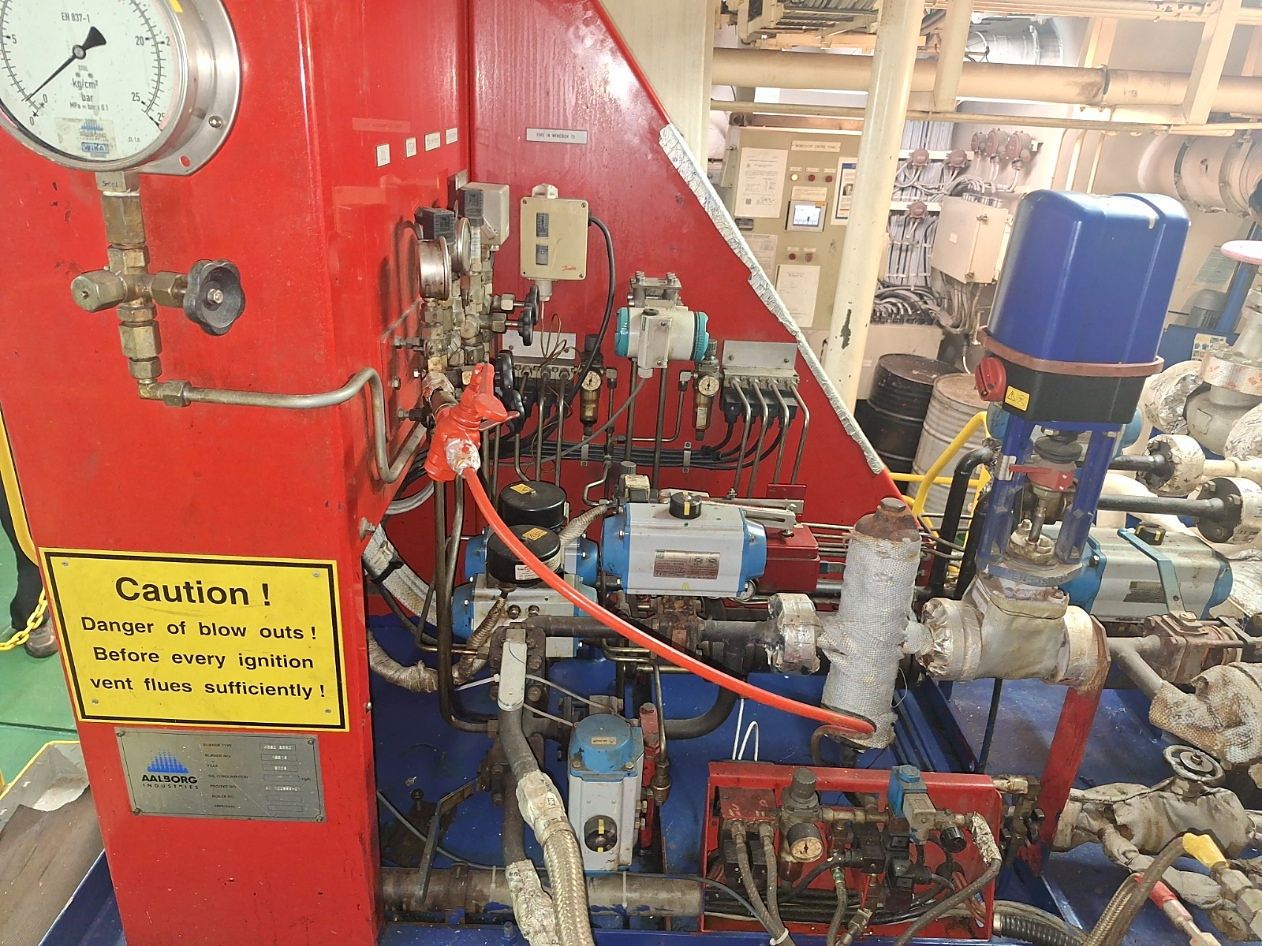 Aux Boiler, Exh Boiler System health check – Spare supply