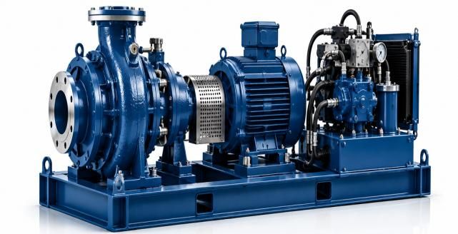 Centrifugal pump skid